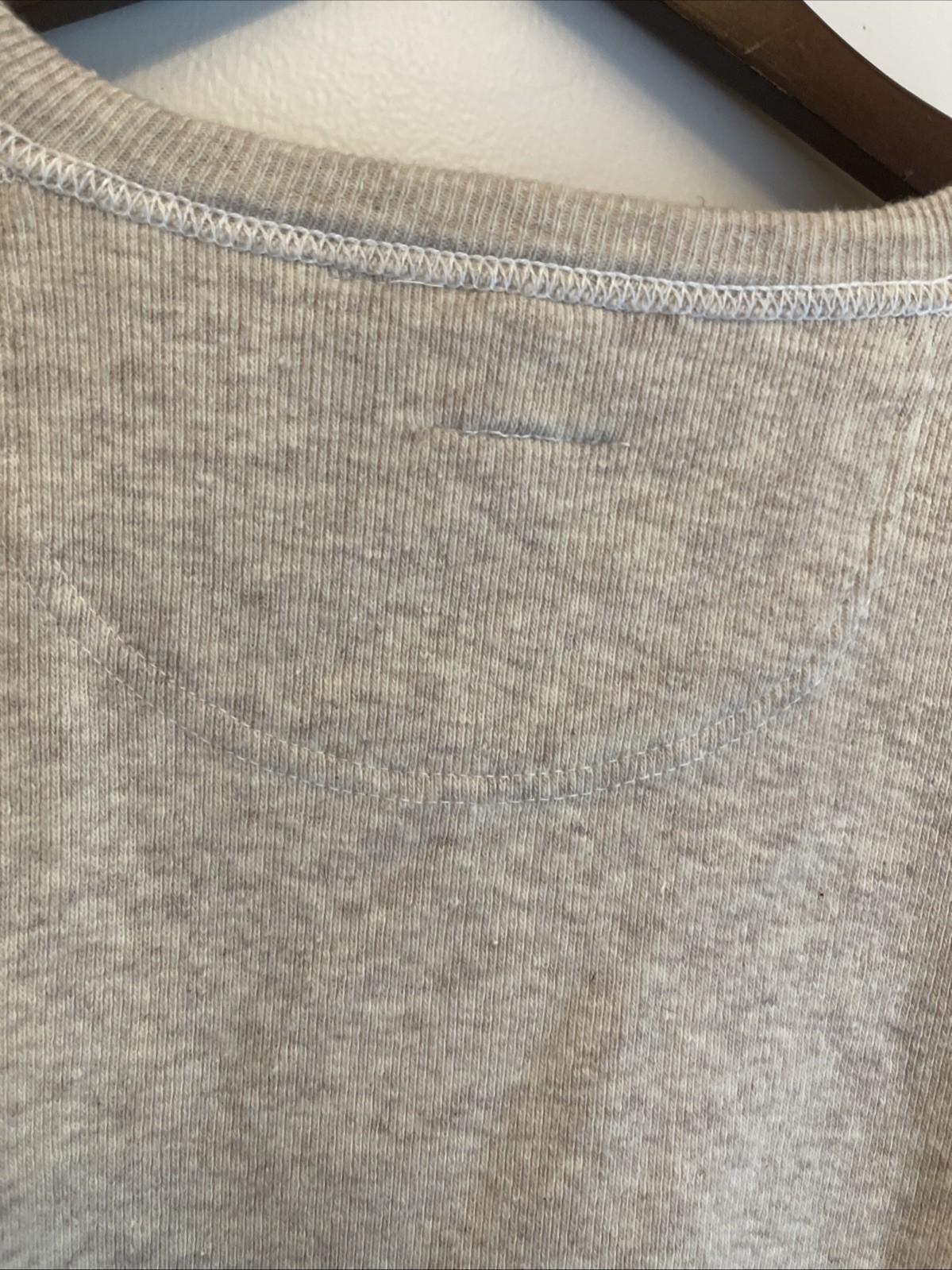Vintage 1930s Oneita Standard Underwear Long Sleeve Wool Henley M 30s
