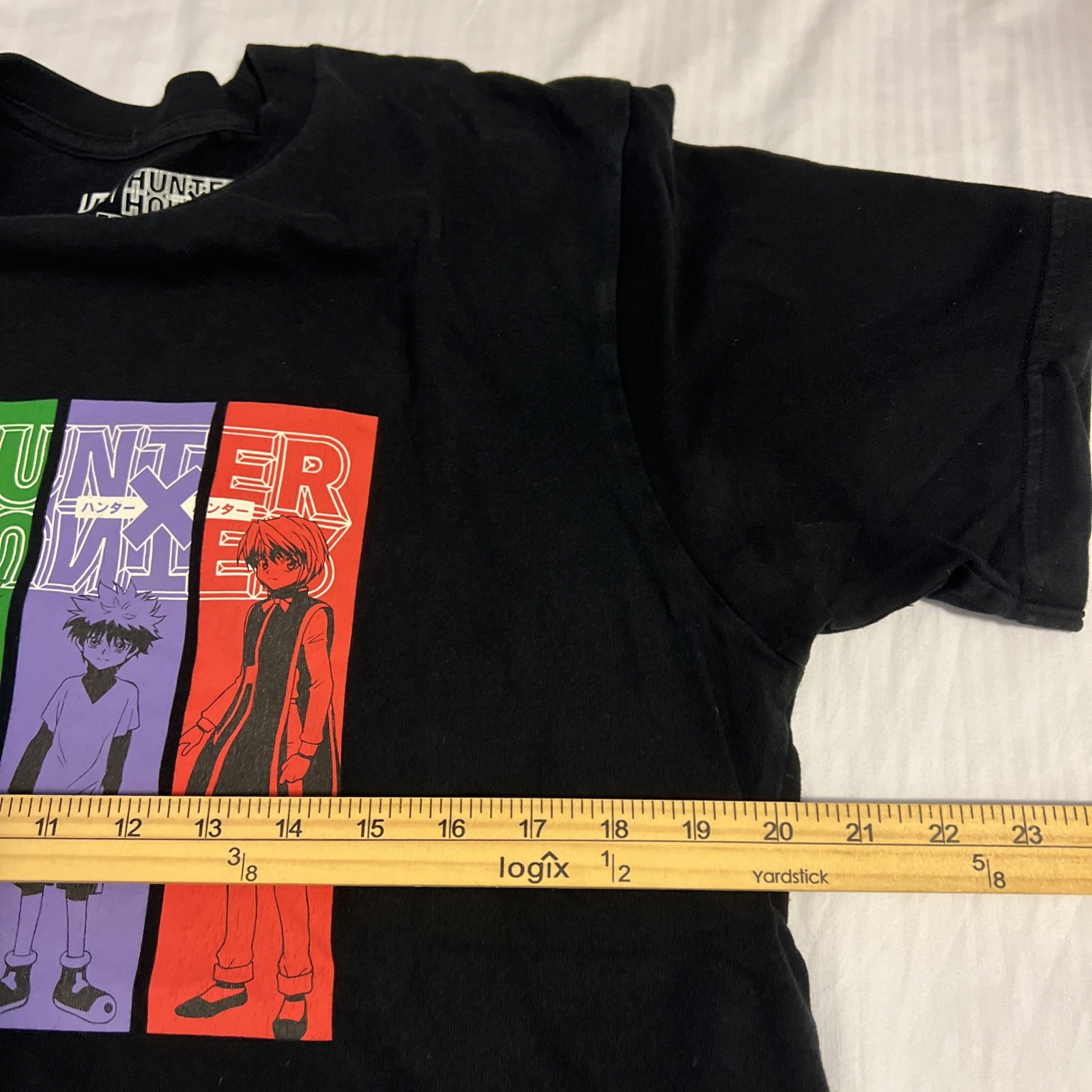 Uniqlo UT Hunter x Hunter Japanese Anime T-Shirt Black Medium Colorful