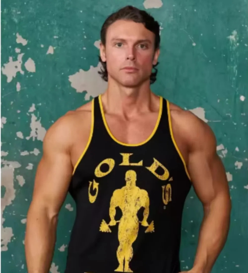 Mens Sports Vest Breathable Quick Dry Running Training Fitness Sleeveless Top