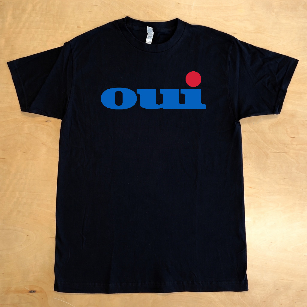 Oui T Shirt 661 Retro Adult Men’s Magazine Model Print, 1970s, Mayfair Escort