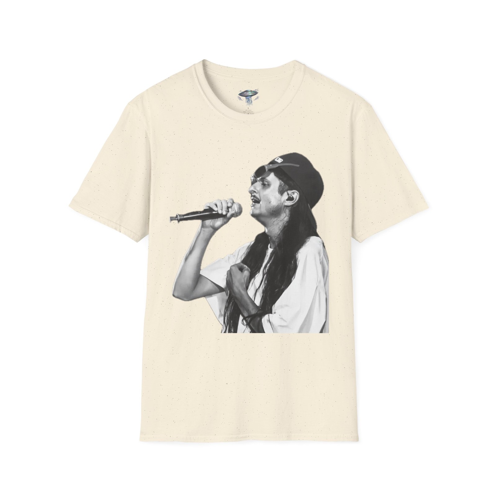 Oliver Tree T-Shirt | Concert Performance Tee | Mr. Tree Black & White Portrait