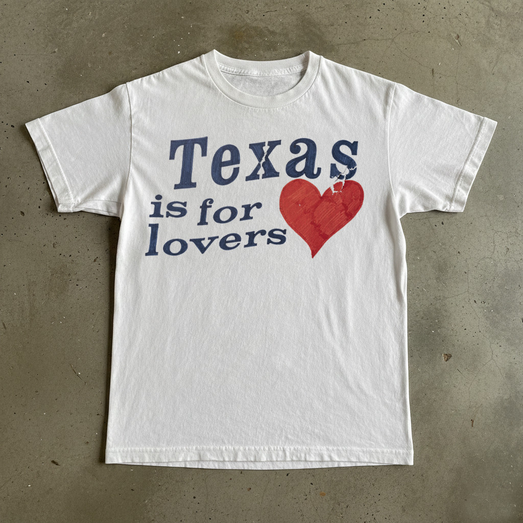Vintage Texas is for Lovers Tee