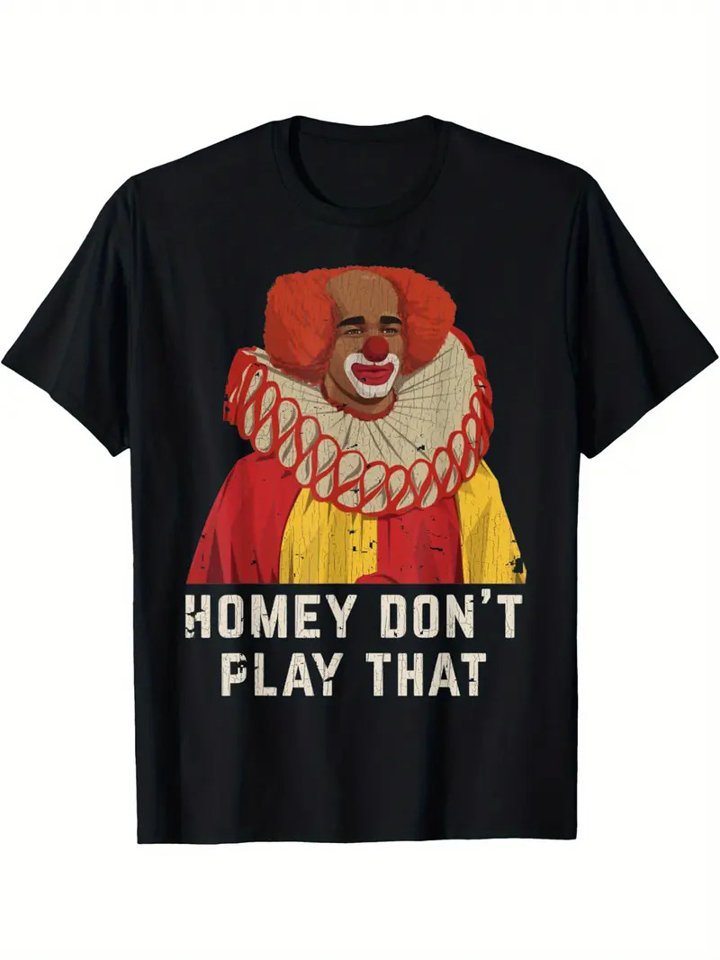 Vintage Homey Don’T Play That Homey The Clown T-Shirt Selected Pure Cotton