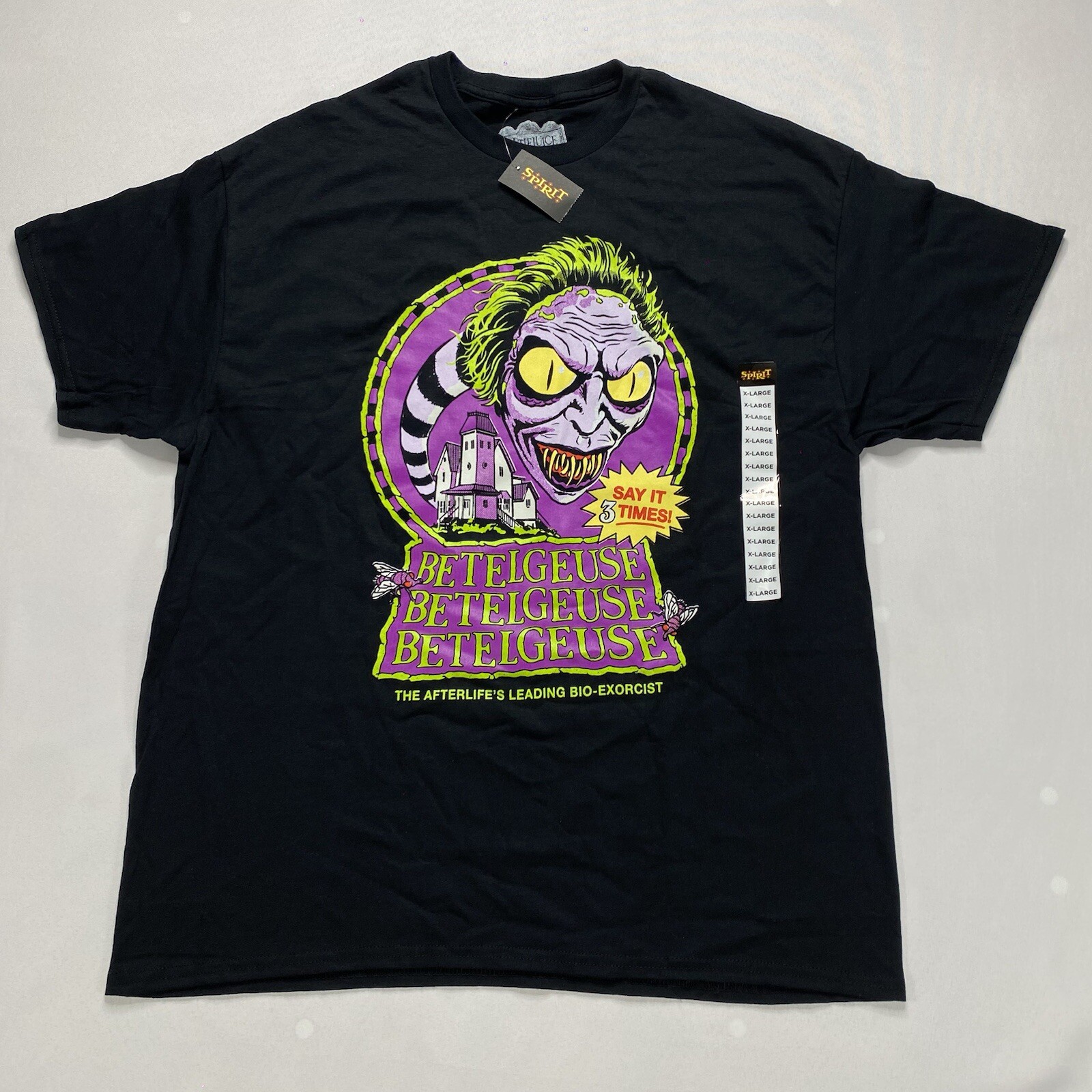[01747120] Spirit Halloween Beetlejuice Snake Serpent Graphic T Shirt Sizes Vary