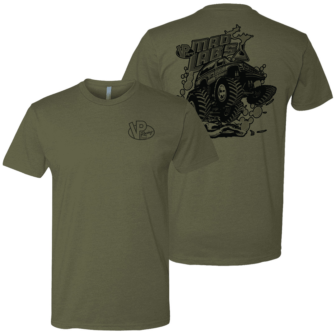 NEW VP Racing Fuels Mad Labs Monster Truck T-Shirt SKU: 9551-MG-LG 9551-MG-XL
