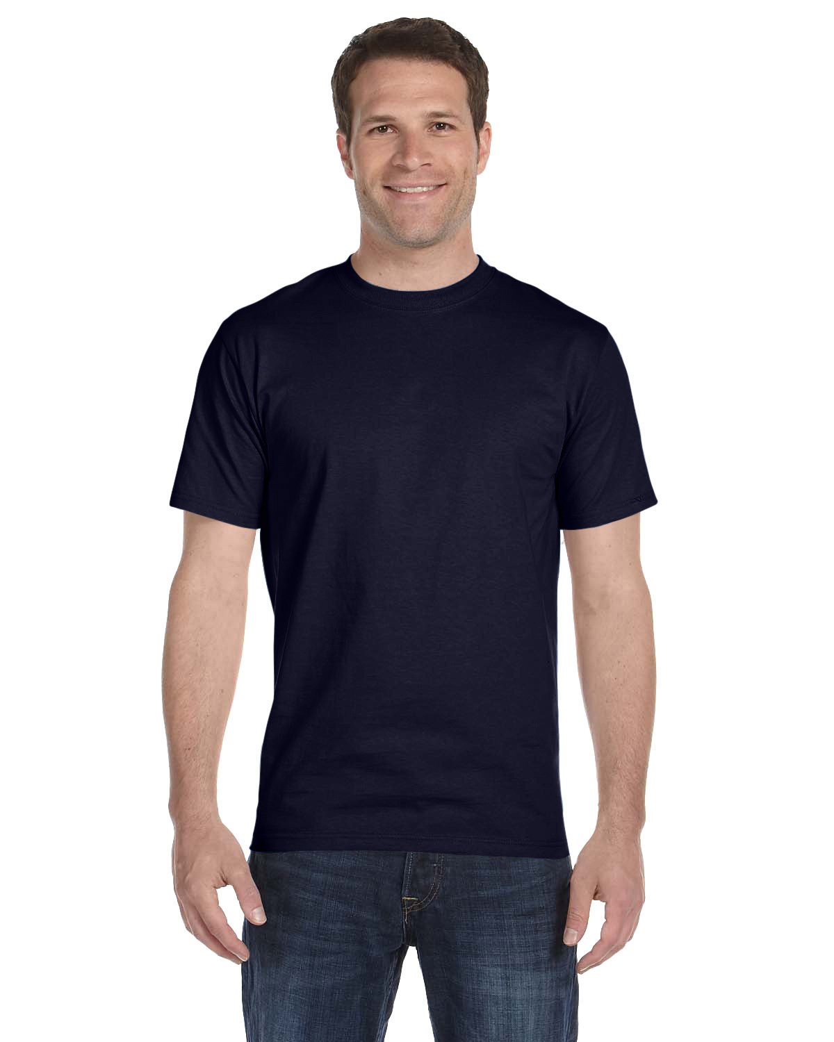 Hanes Mens Comfort Soft T Shirt Black Size XL