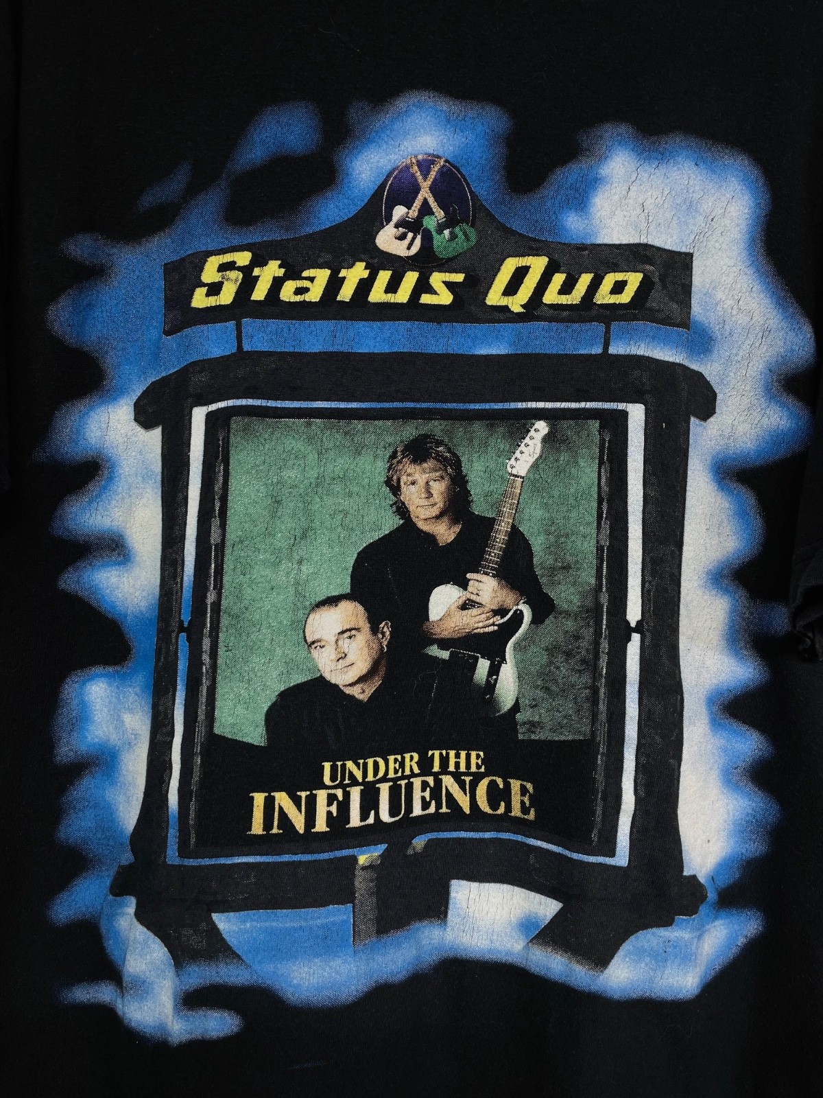 Vintage Status Que 1999 Under the Influence Tour Band T-Shirt Men’s Size L