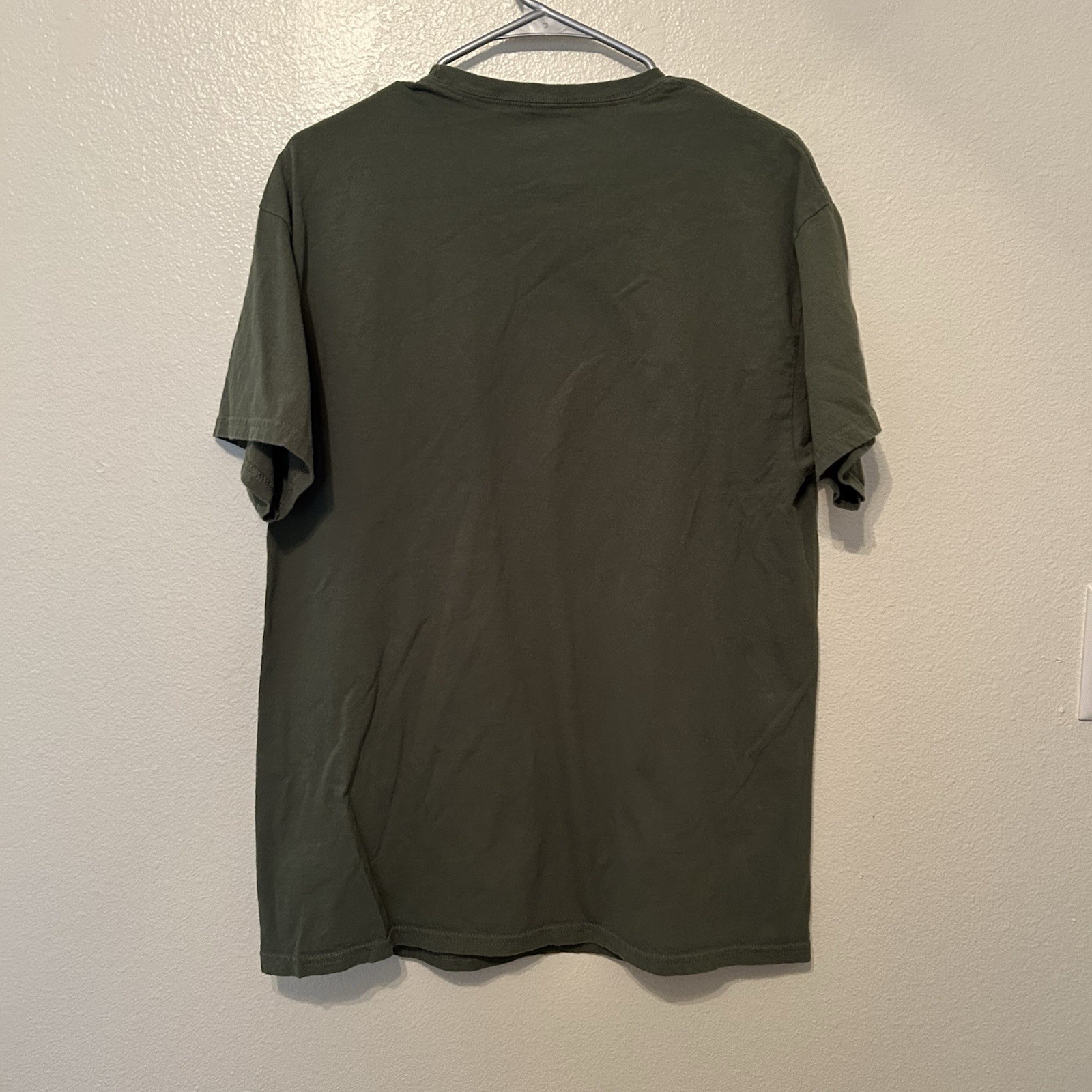 Linkin Park Meteora Shirt XL Spray Paint Rock Music Green BG31