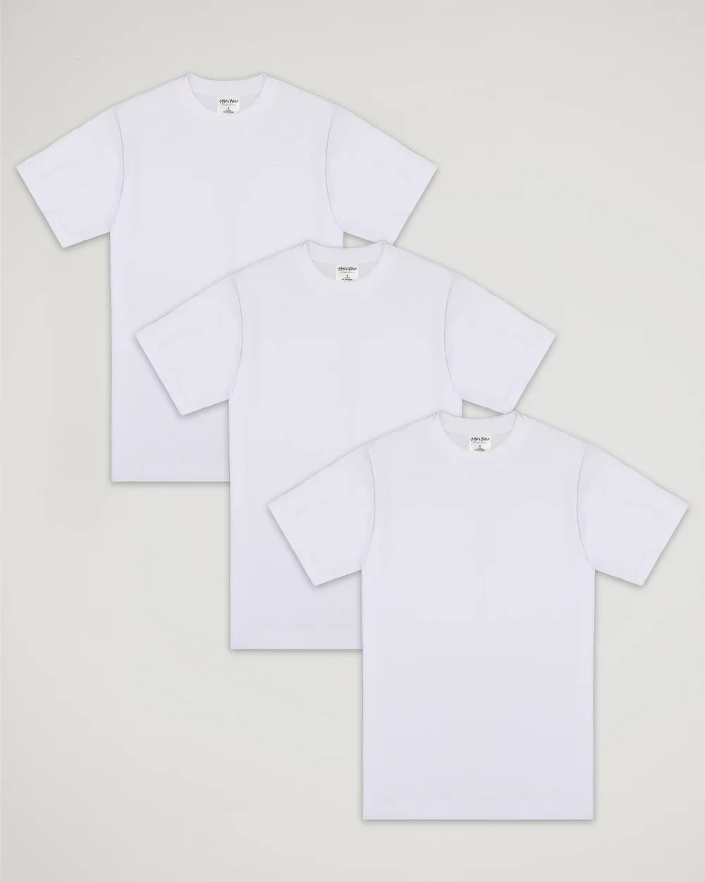 3-Pack Shaka Wear 7.5 oz Max Heavyweight Short Sleeve T-Shirt NEW