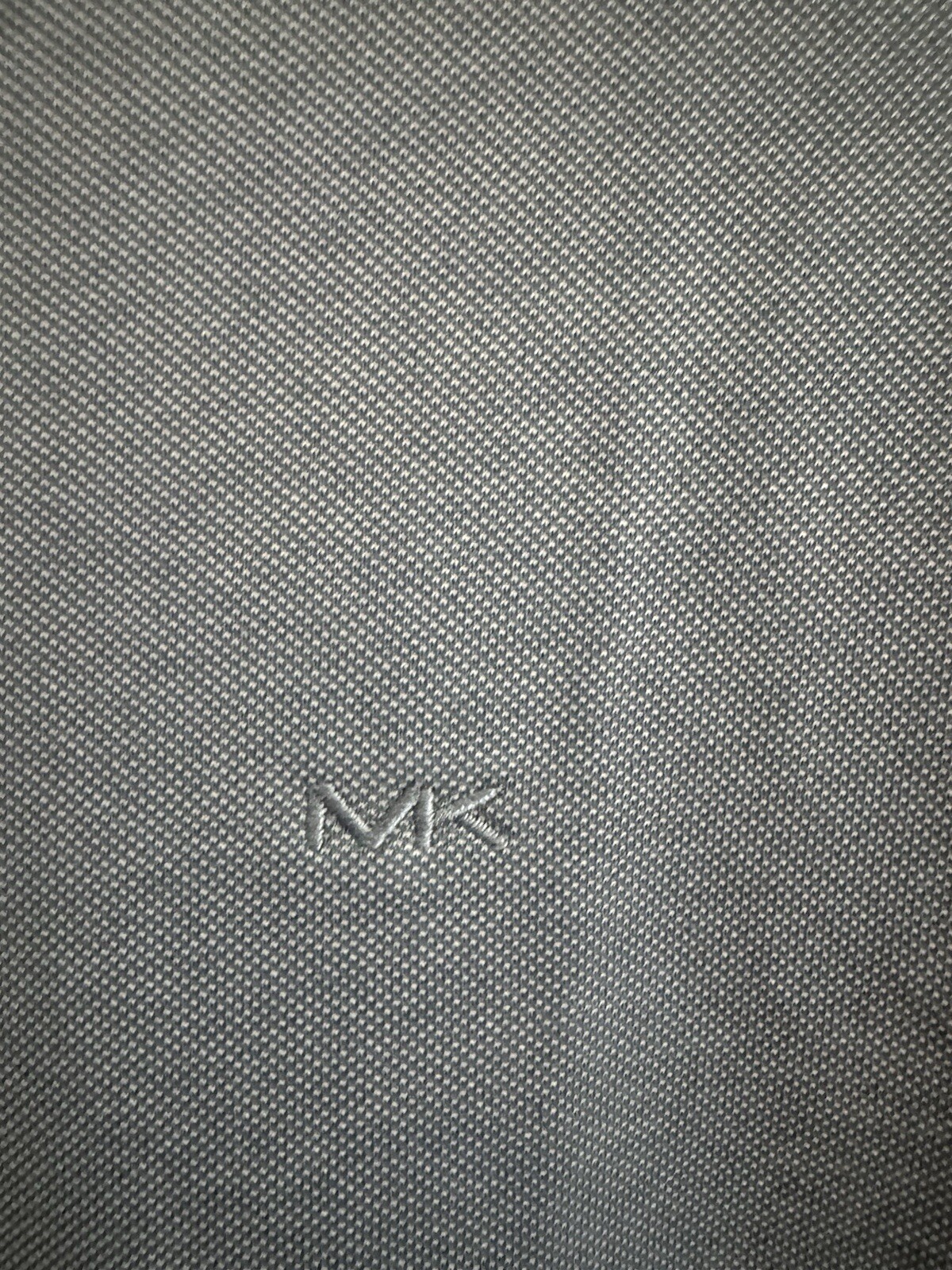 Michael Kors, Mens XXL V-Neck Tee Shirt, Chambray Short Sleeve, NWT