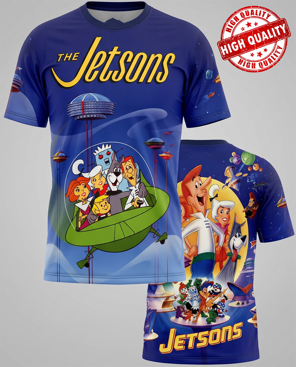 The Jetsons Family Movie 3D AOP Poster Shirt Unisex Size S-6XL EM1750