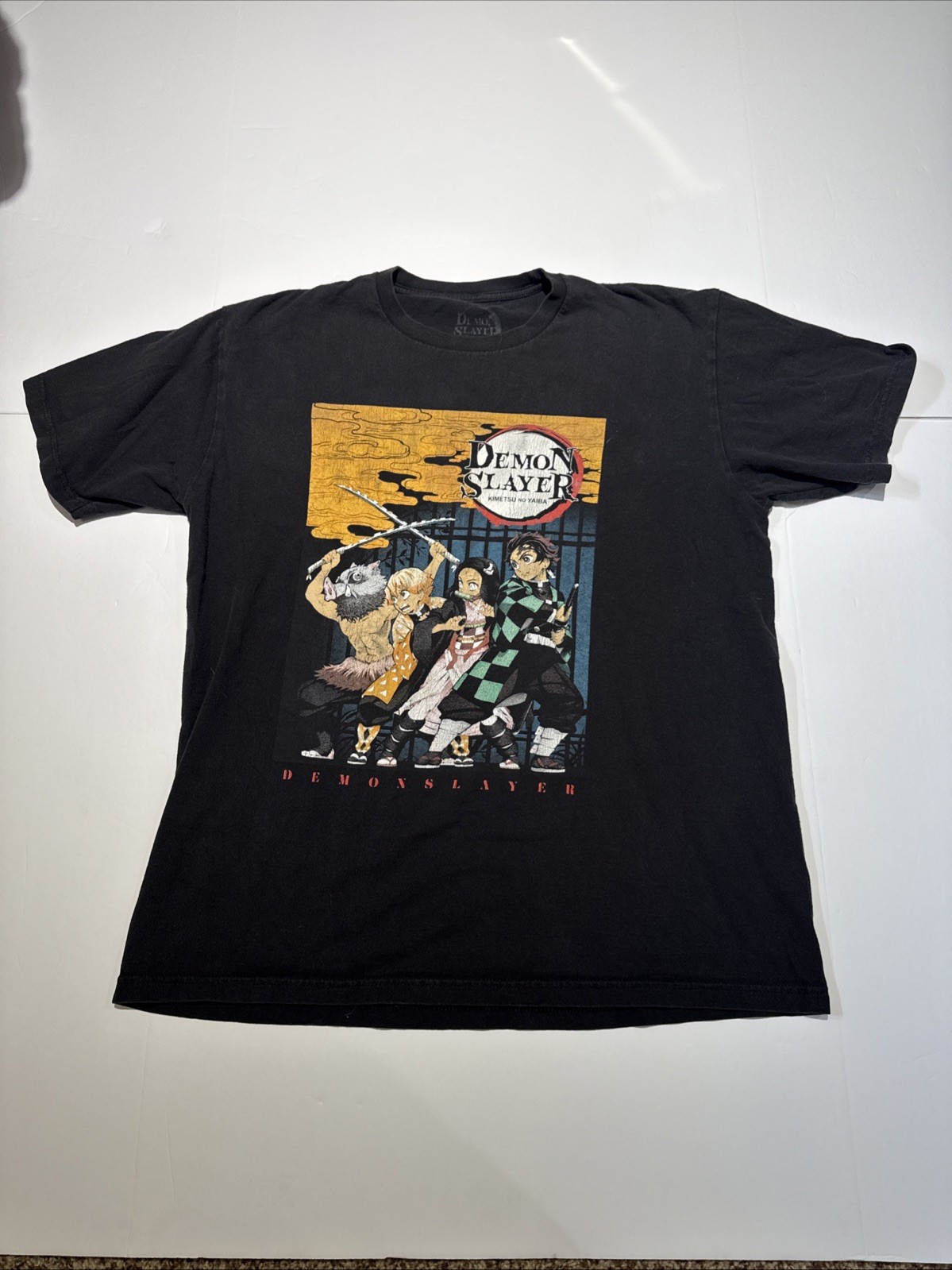 Demon Slayer Kimetsu No Yaiba Anime Manga Character Graphic T-Shirt Size Large
