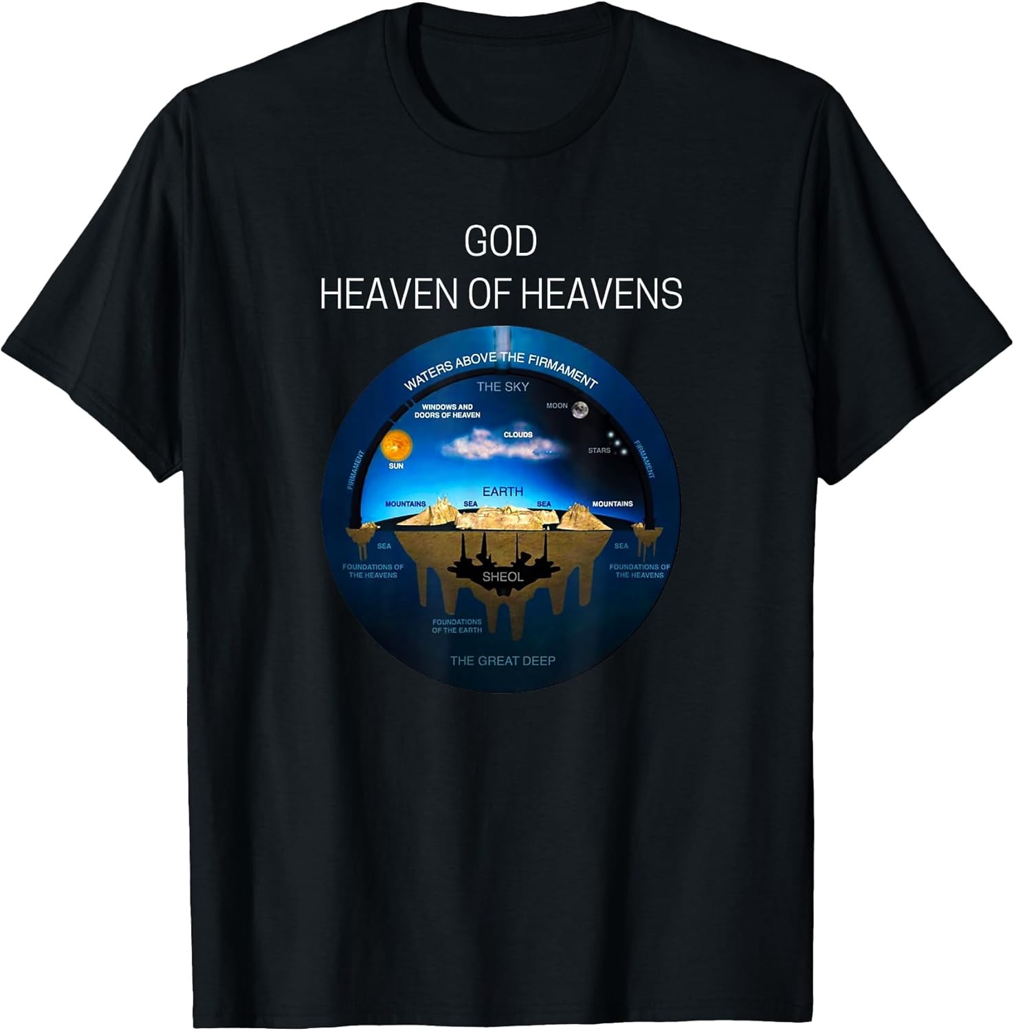 God’s Earth: Flat & Fabulous! Funny Believer Cotton Tee