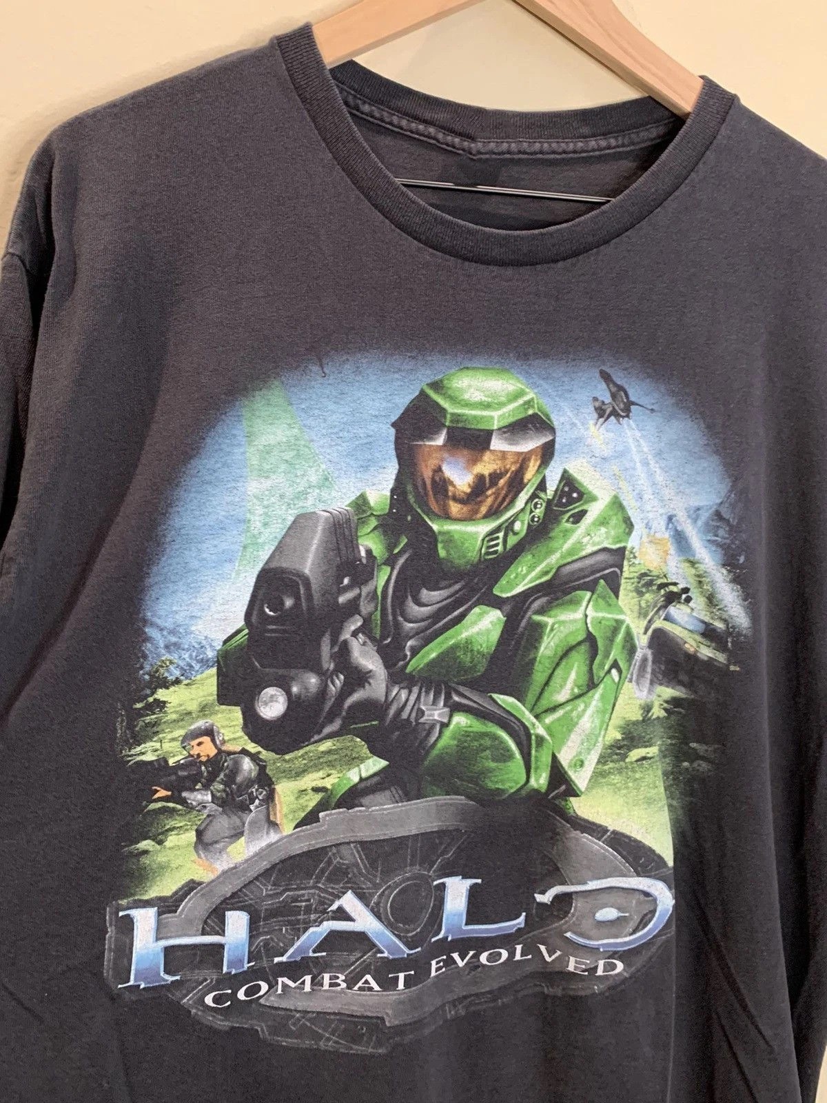Vintage 2001 Halo Combat Evolved Tee Video Game Unisex S-5XL Shirt ILS47