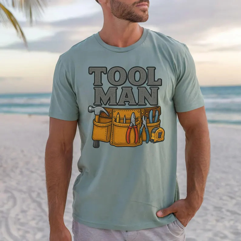 Handy Man Tool Guy Mechanic Comfort Tee For Men