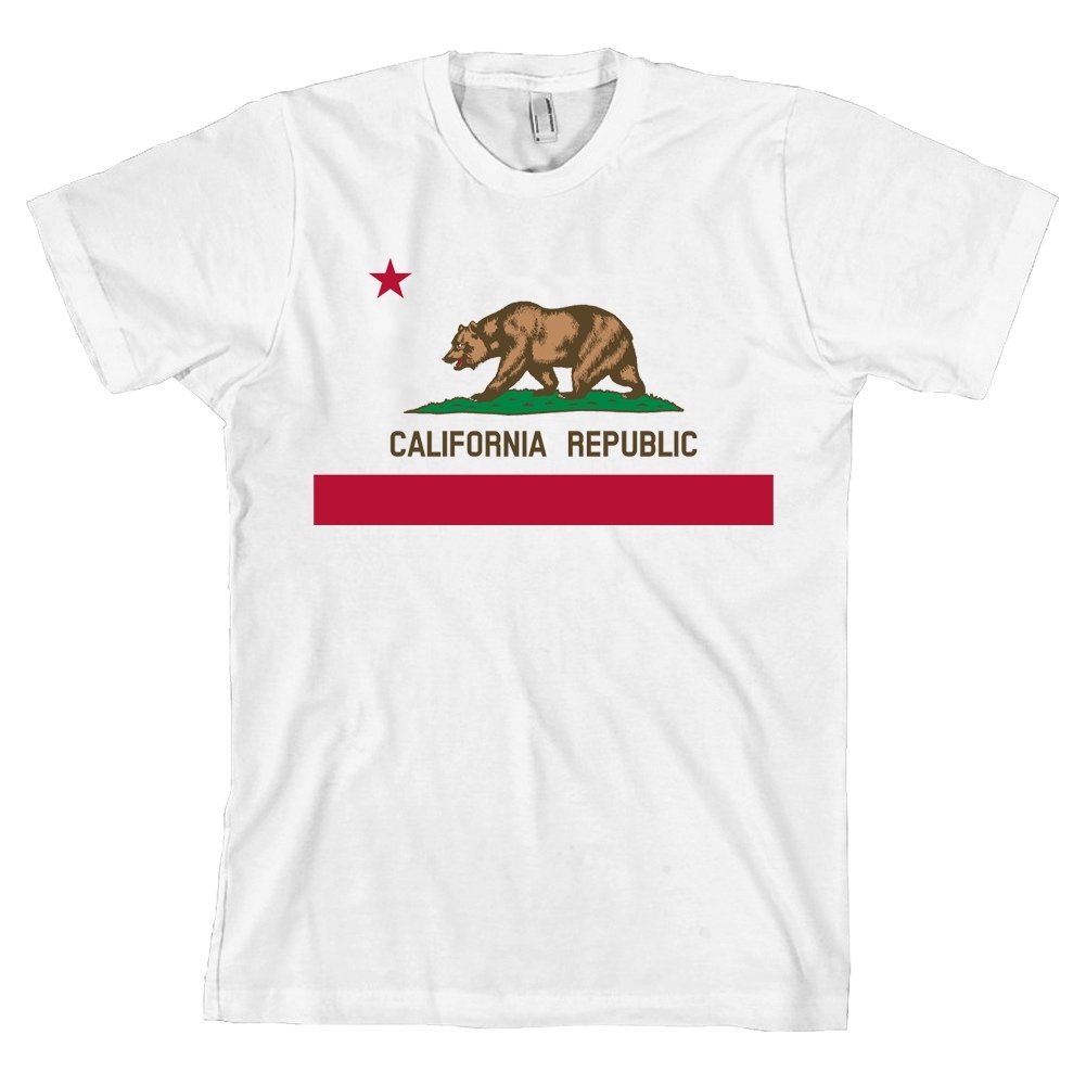 California State Flag T Shirt Cali Republic CA *ALL SIZES & NEW*