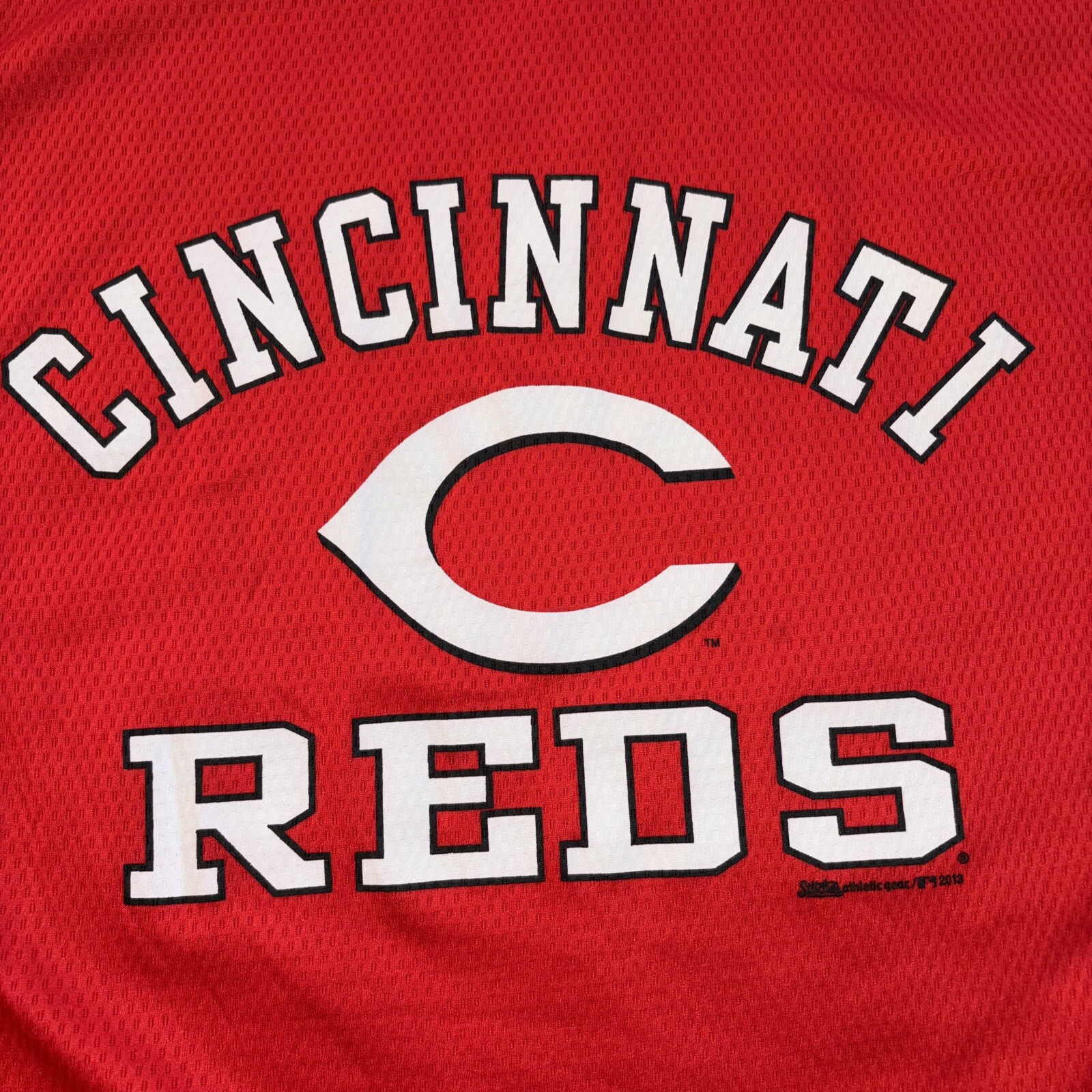 Vintage Dynasty Cincinnati Reds Baseball Mens Size XL 46-48 Shirt Red Tee Tshirt