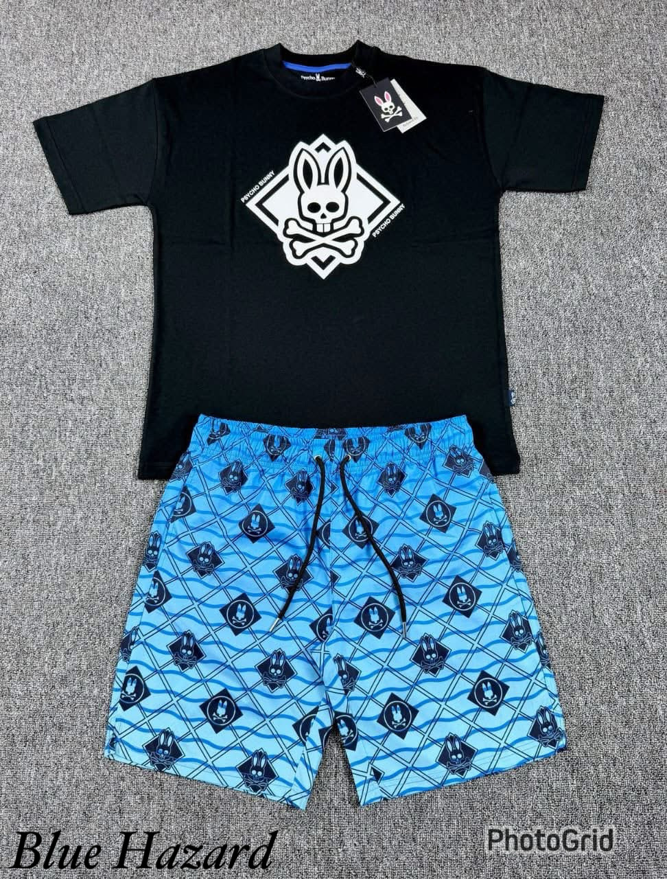 Pyscho Bunny Tshirt/Short Sets