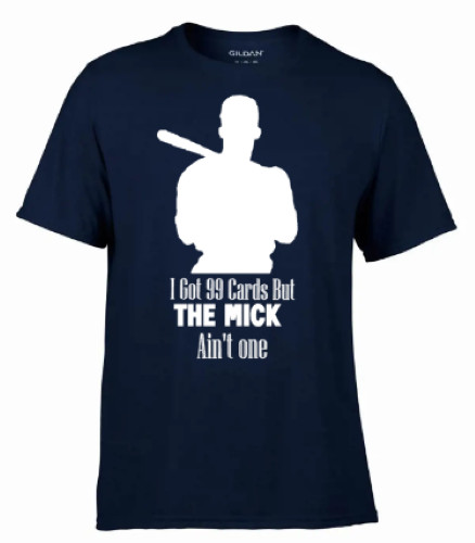 Custom Mickey Mantle T-Shirt