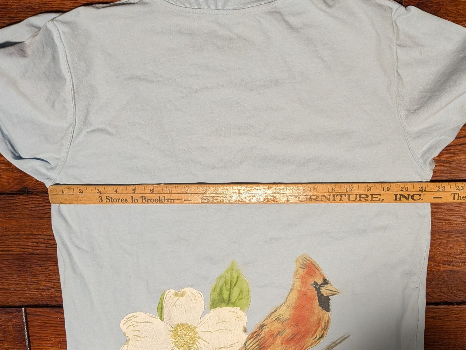 Dreamville Festival Men’s Light Blue Cardinal Long Sleeve T-Shirt Size Large