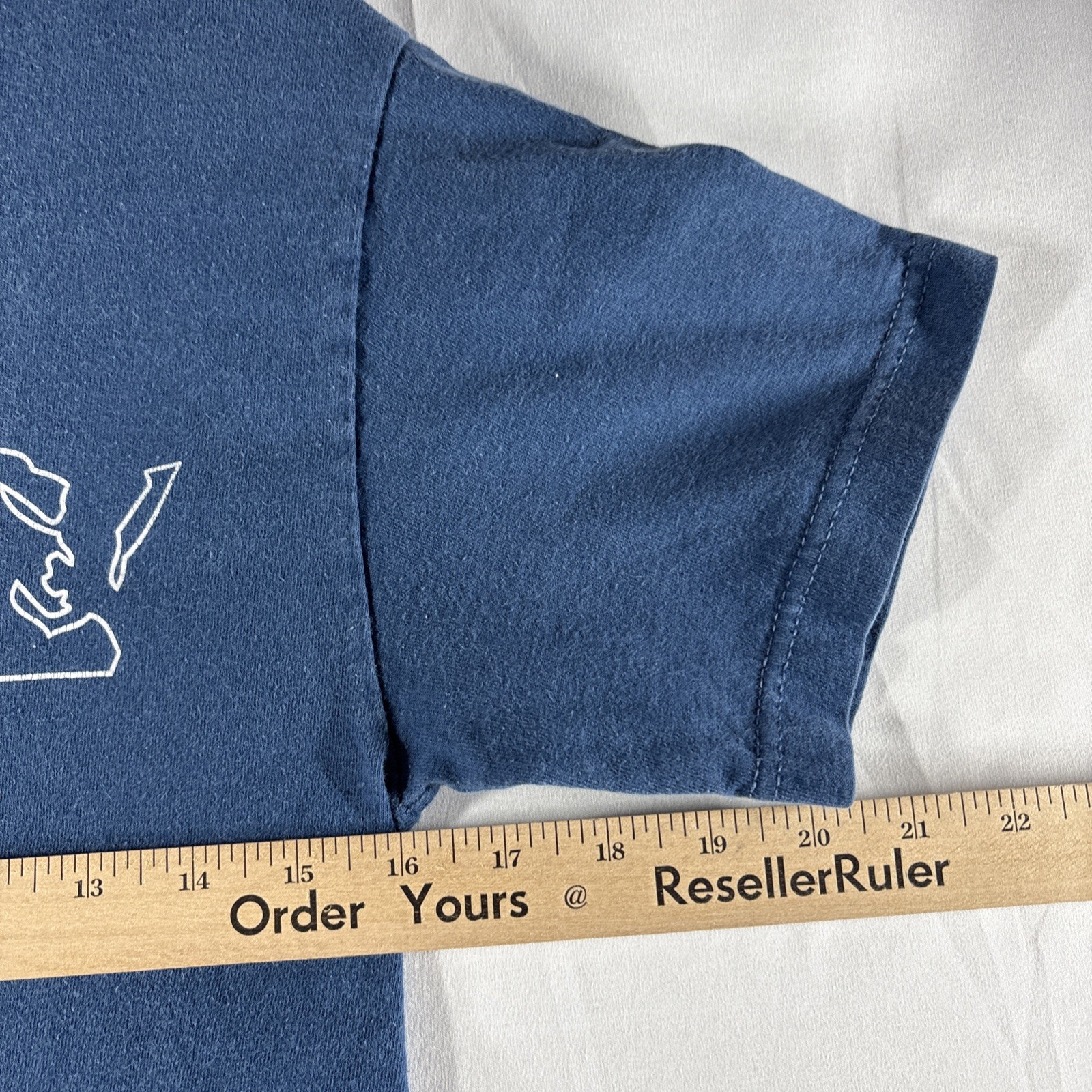 Wave Riding Vehicles (WRV) Virginia Mens Small Blue T-Shirt Surfing Casual