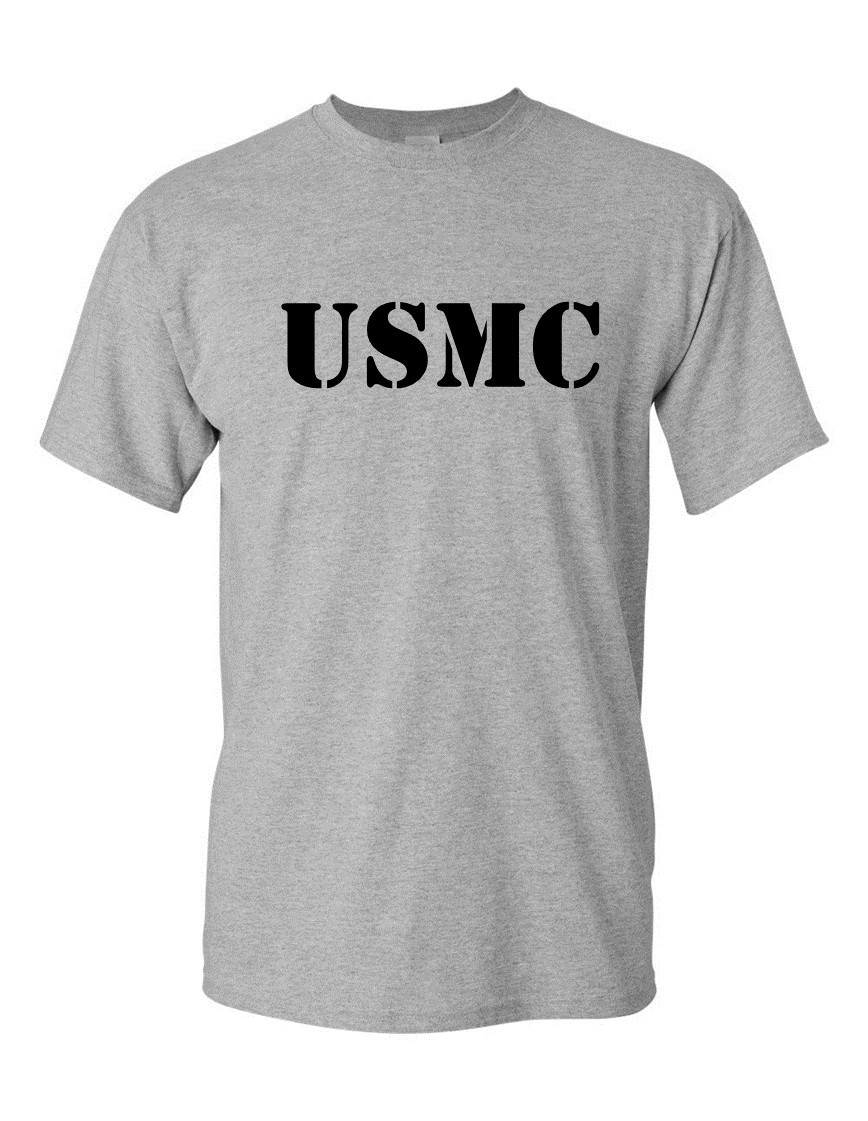 ARMY NAVY USAF Air Force USMC Marines Military Shirt US Army Dad Fathers Day Tee