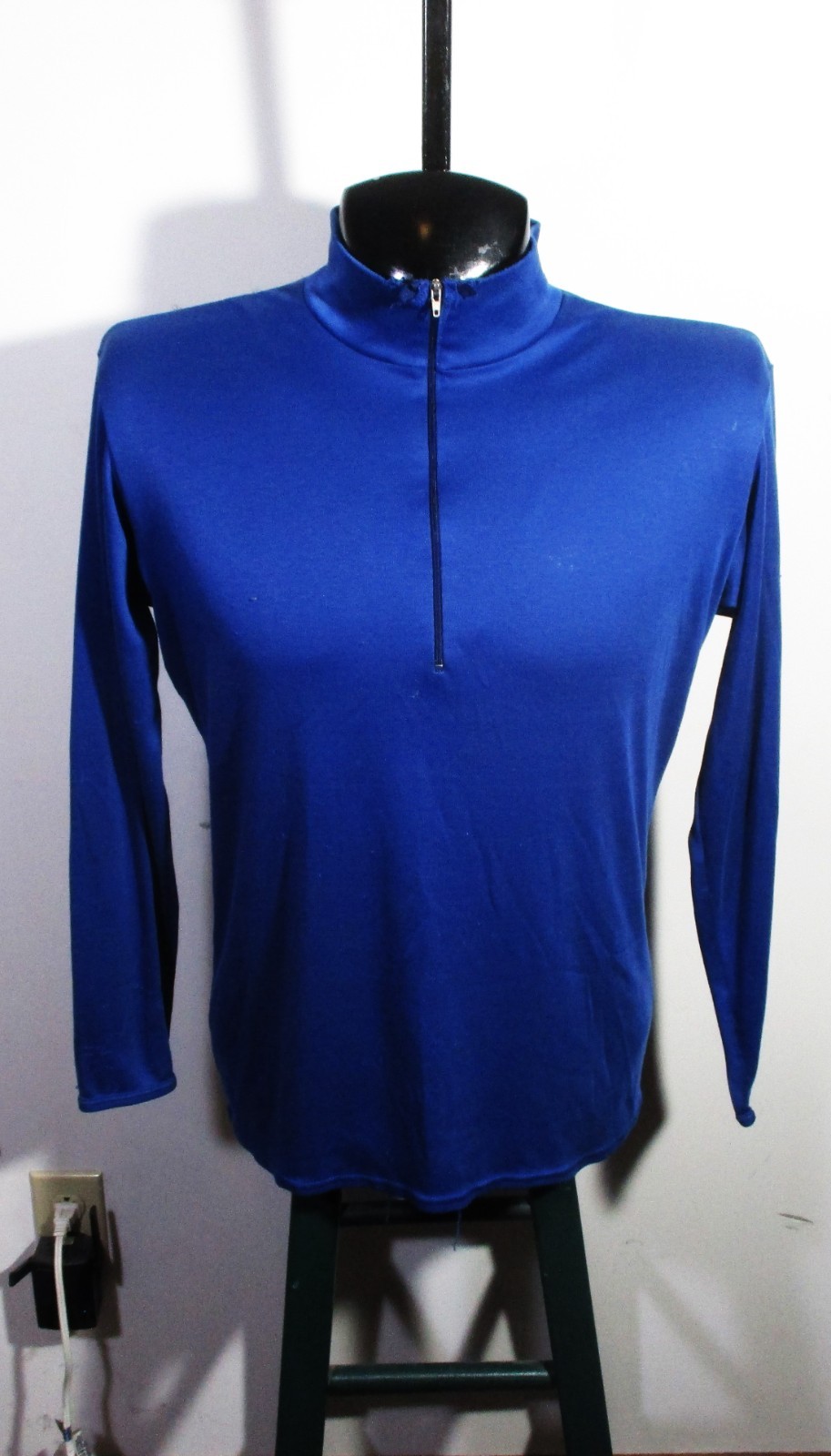 PATAGONIA Blue Long Sleeve 1/2 Zip “Capilene” Under Layer Top Men’s Size L