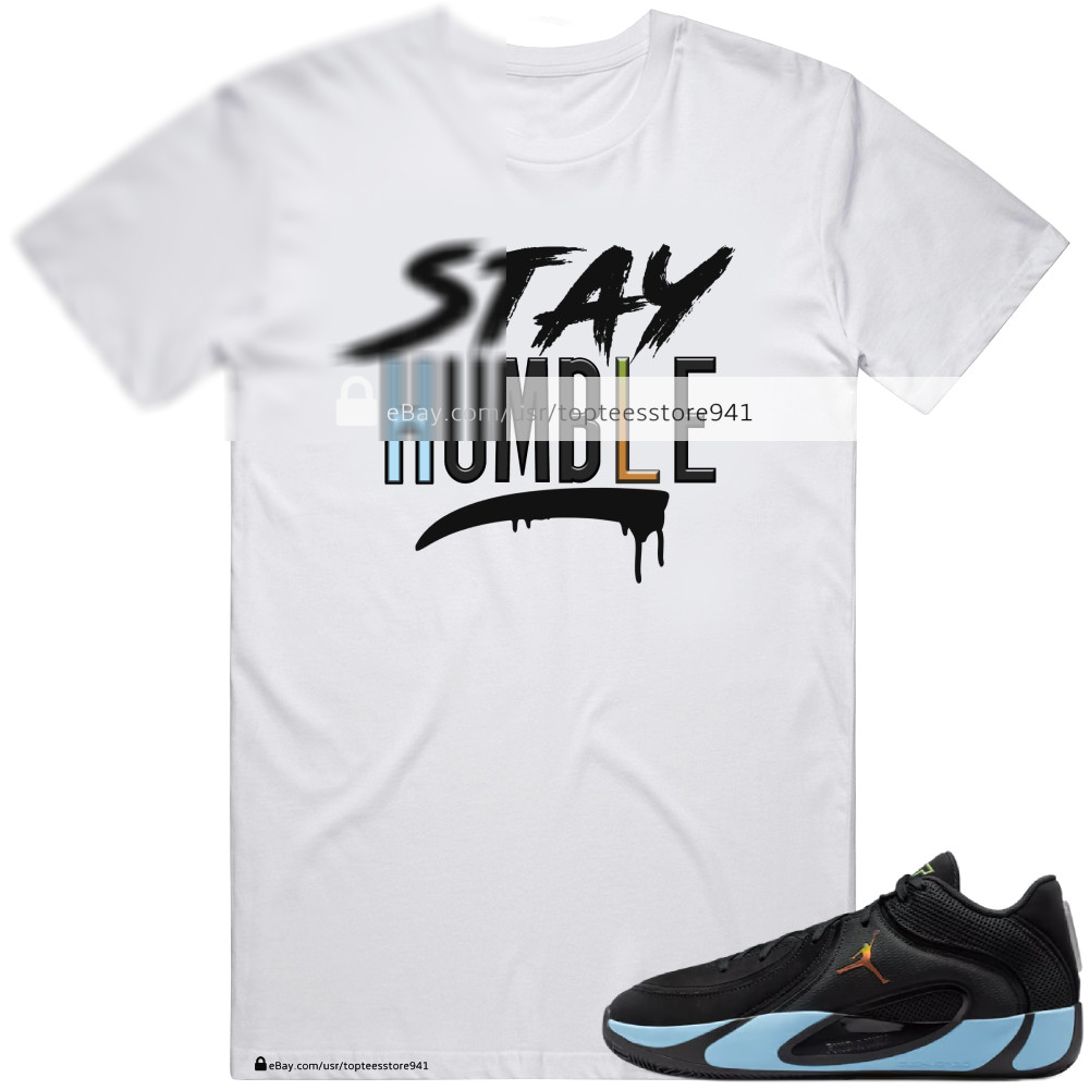 Shirt To Match Air Jordan Tatum 4 Ice Blue