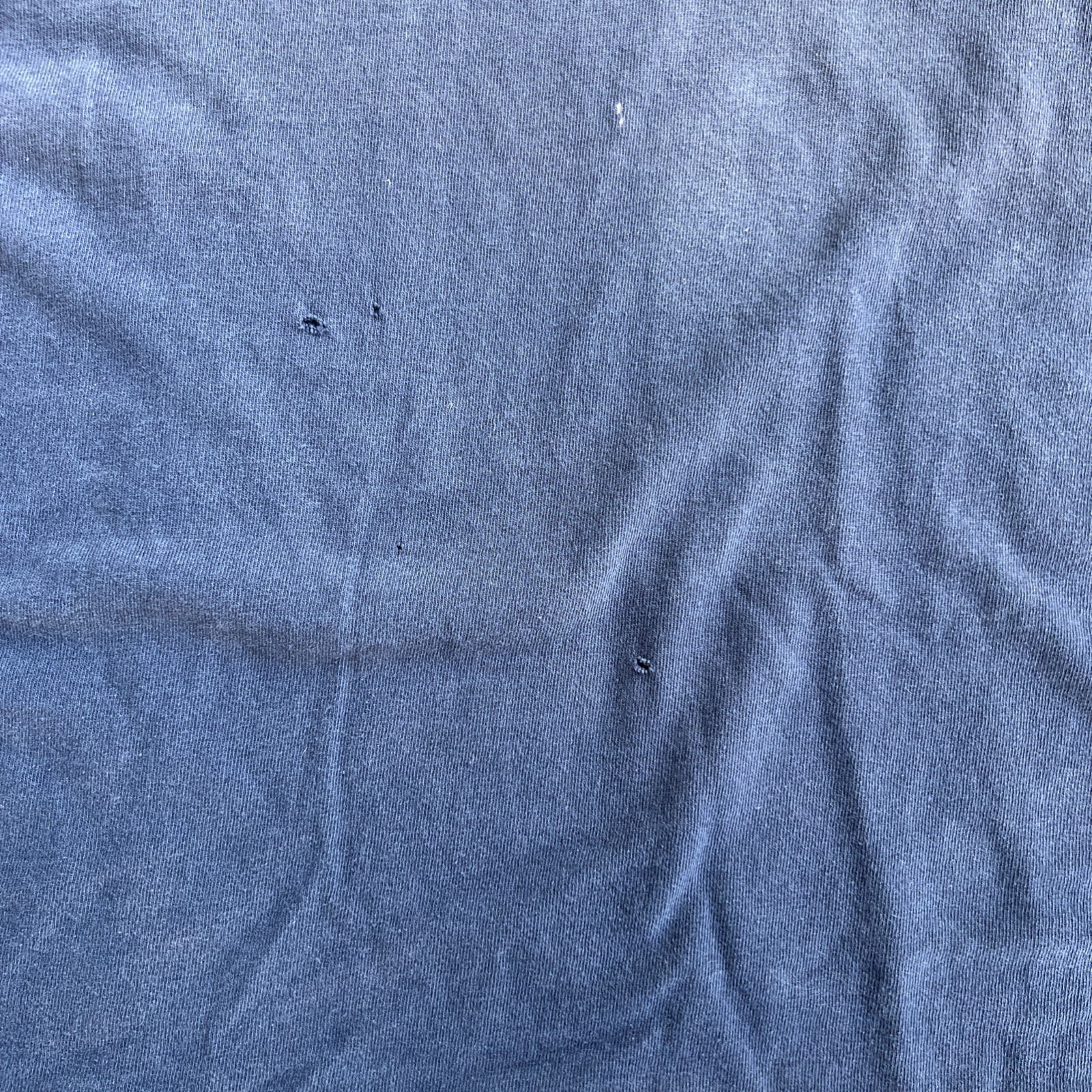 Carhartt Original Fit Mens 2XL Navy Pocket Tee Bridge Graphic Distressed Faded