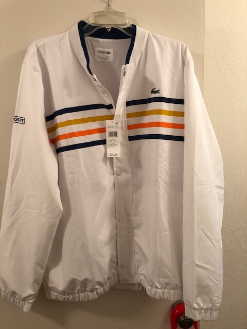 NWT Lacoste Sport Men’s Novak Djokovic suit size 8/3XL