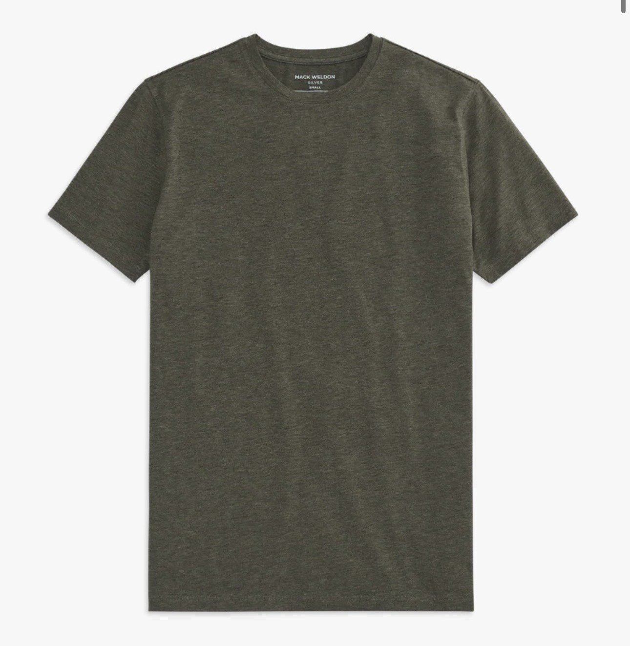 Mack Weldon Sage Heather Crew Neck T-Shirt size Large 🌼