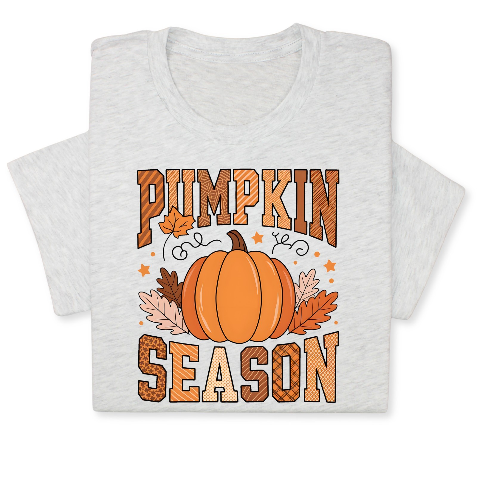 Pumpkin Season Fall T-Shirt, Cute Autumn Thanksgiving Tee Gift