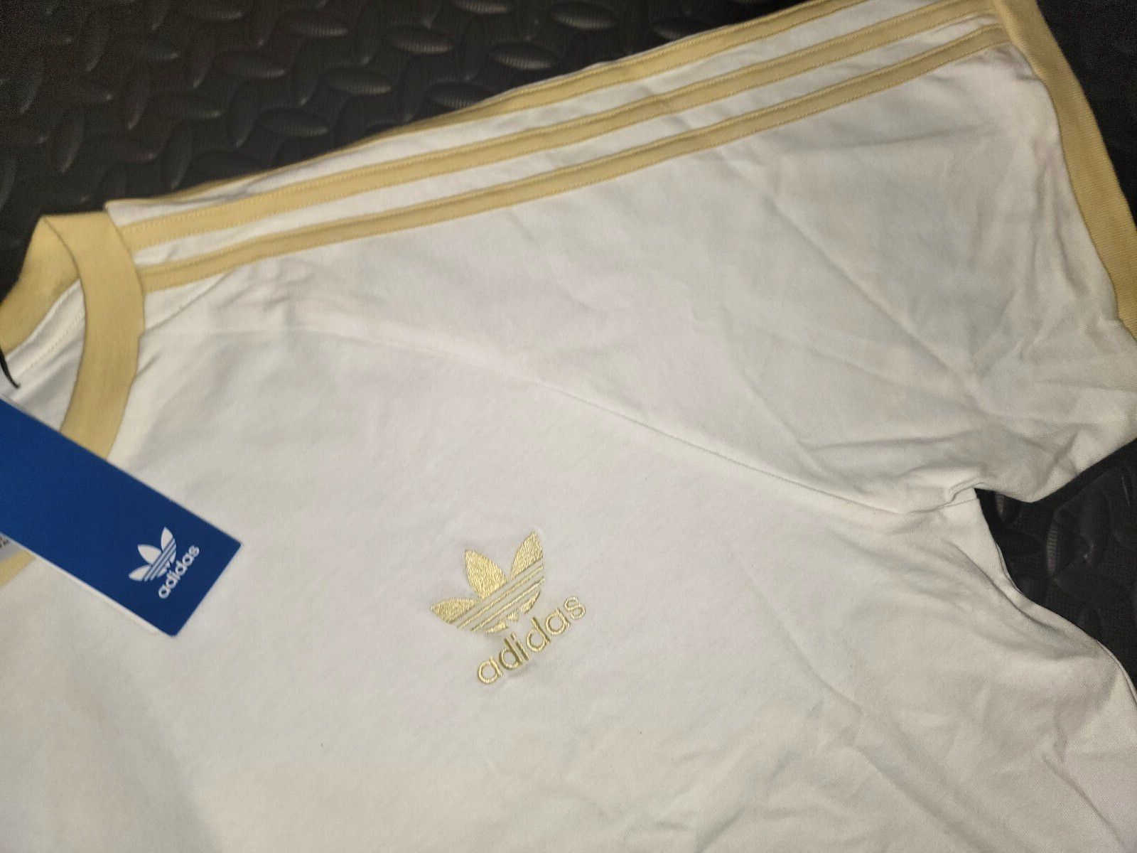 NEW MENS ADIDAS ORIGINALS CALIFORNIA 3 STRIPES SHIRT ~SIZE XL #KA5601 RARE!