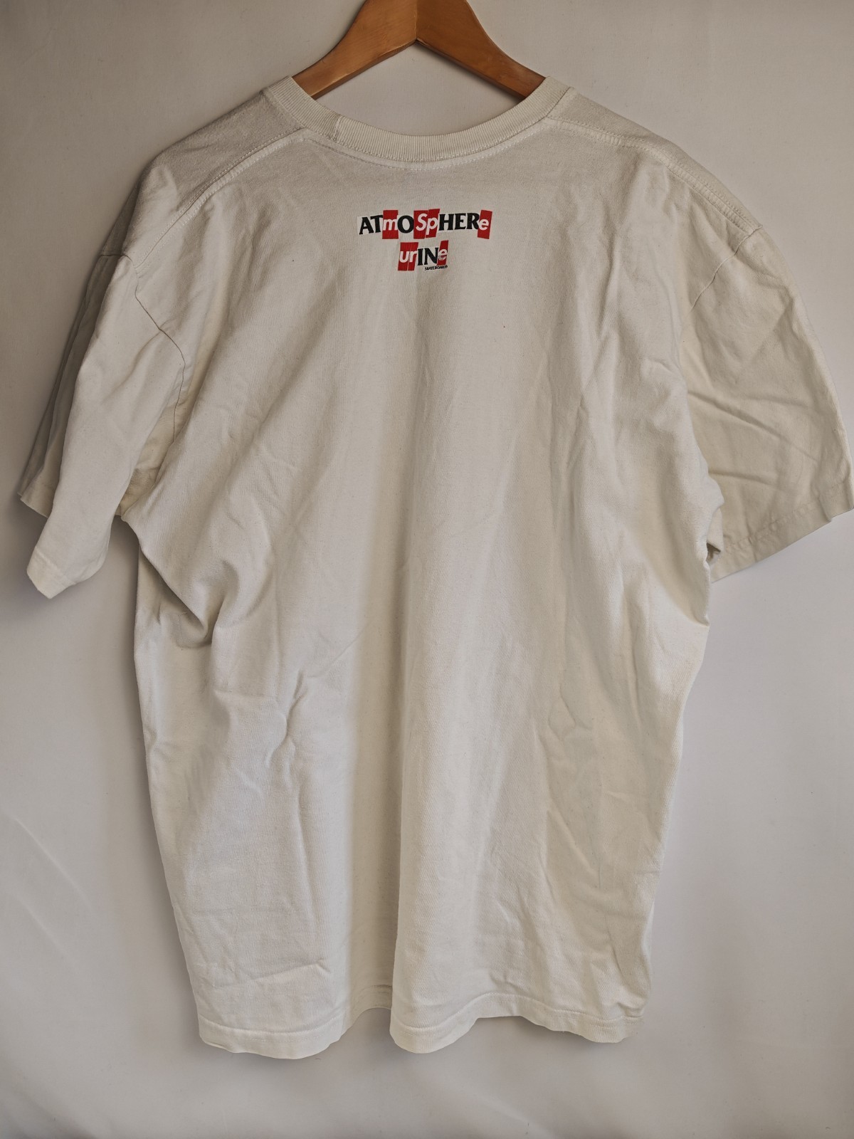 Supreme x Antihero Atmosphere Urine T Shirt XL White Made USA Skate Tee
