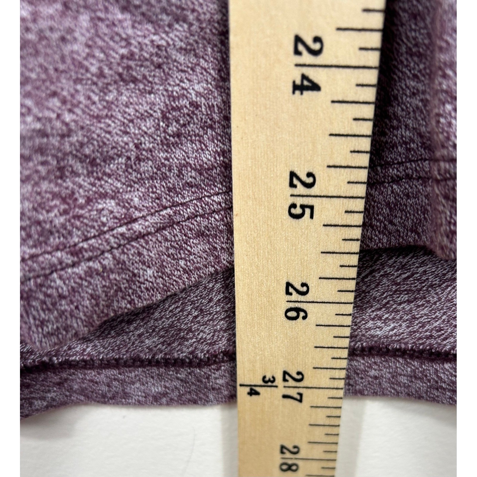 Vince Marled Burgundy Raglan Baseball T Shirt Mens M Colorblock L/S Cotton Comfy