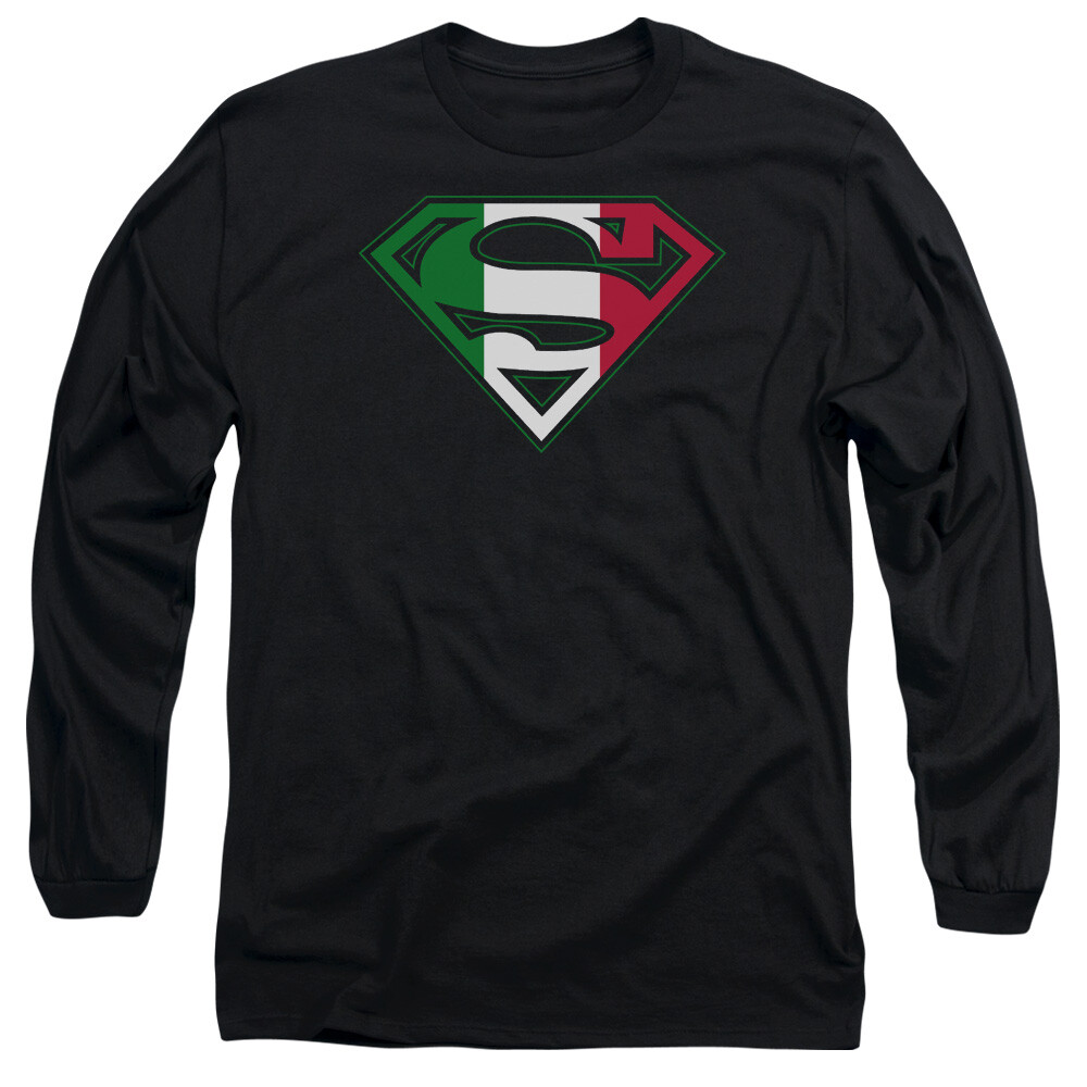 Superman Italian Shield DC Comics Licensed Adult T-Shirt