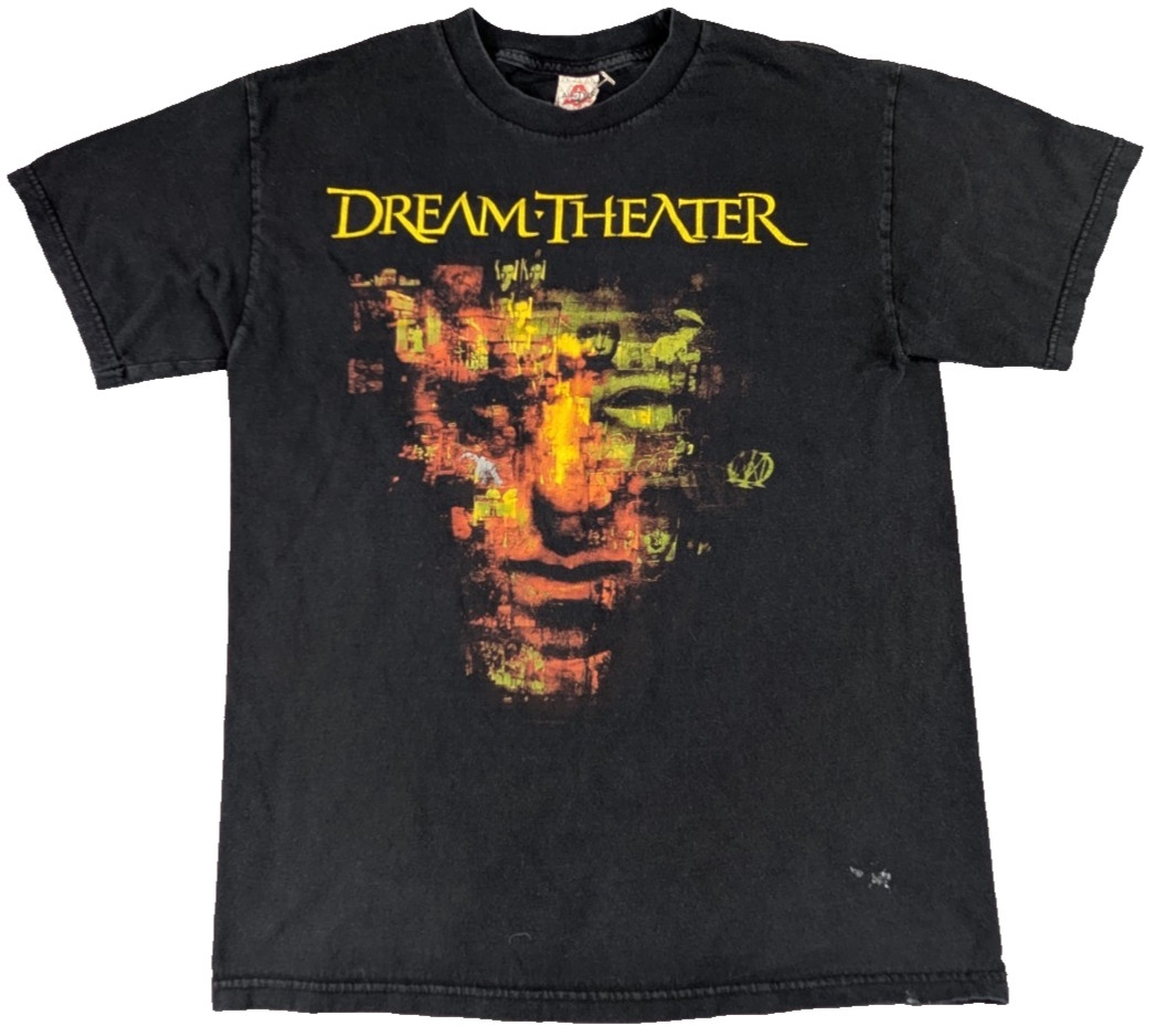 Dream Theater Vintage Band Tee M Black Alstyle Prog Metal Portnoy Era 2000s GUC