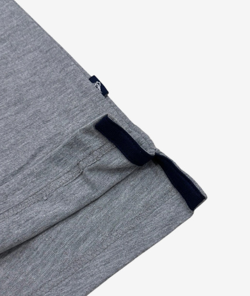 $48 TOMMY BAHAMA Embroidered Logo GREY Relaxed Fit Short Sleeve Pocket T-shirt