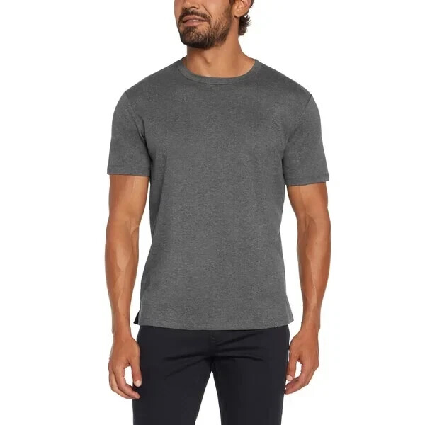 Banana Republic Men’s Luxe Touch Performance Tee, Gray, Size M