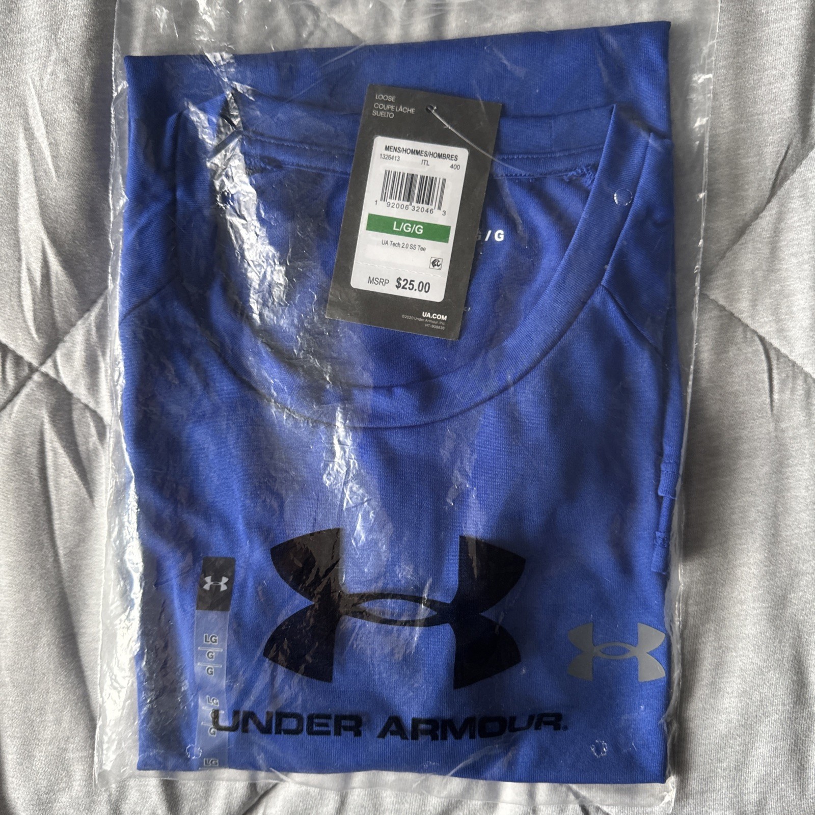 Under Armour 1326413 Mens Athletic Training UA Tech 2.0 T-Shirt Short Sleeve Tee
