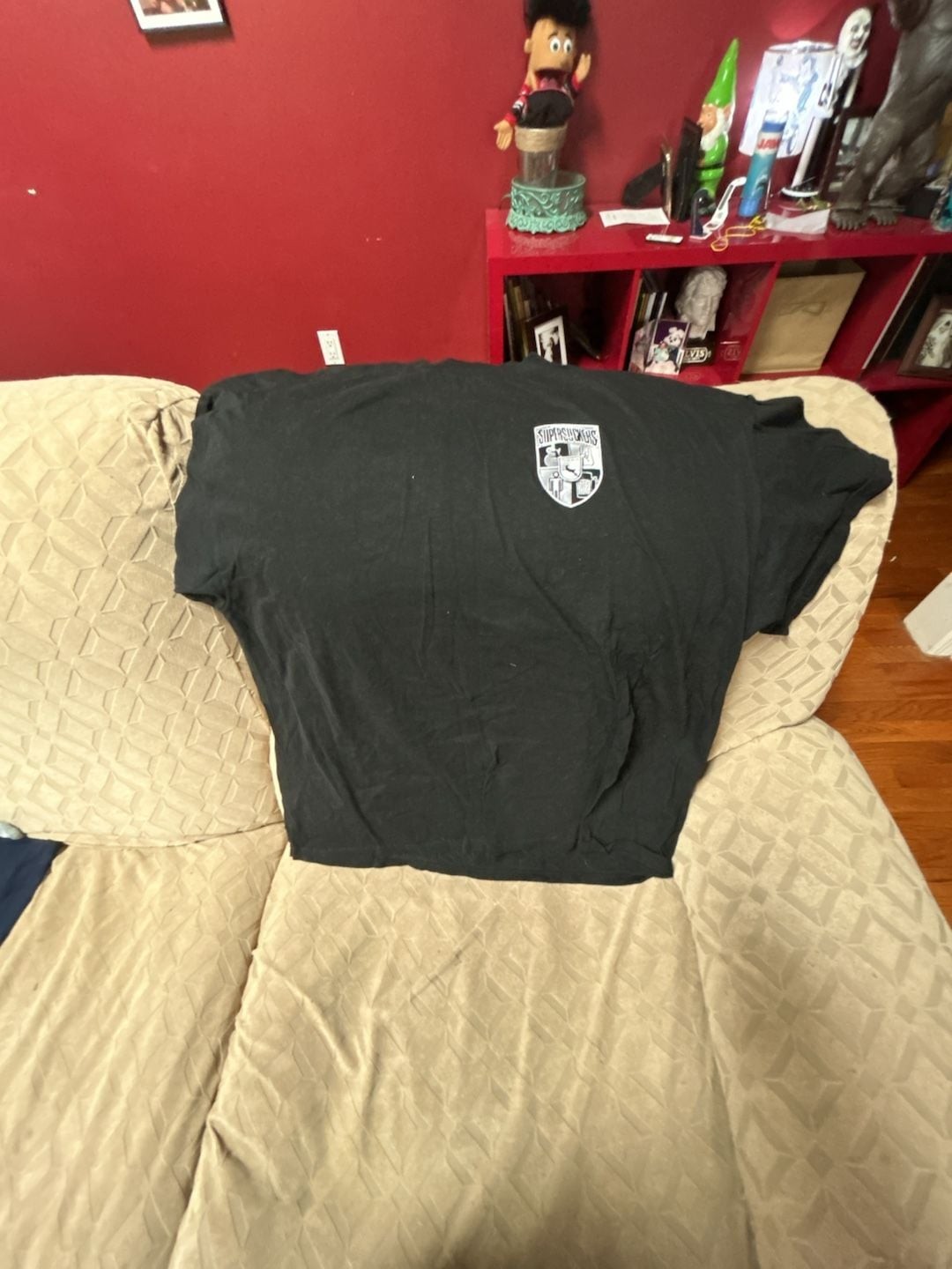 Supersuckers Team Man Shield Logo Graphic Band T-Shirt