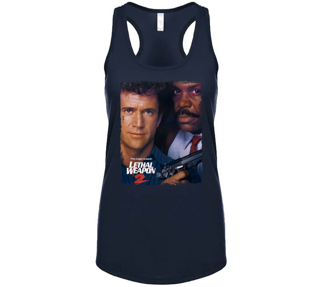 Lethal Weapon 2 Gibson Glover Movie T Shirt