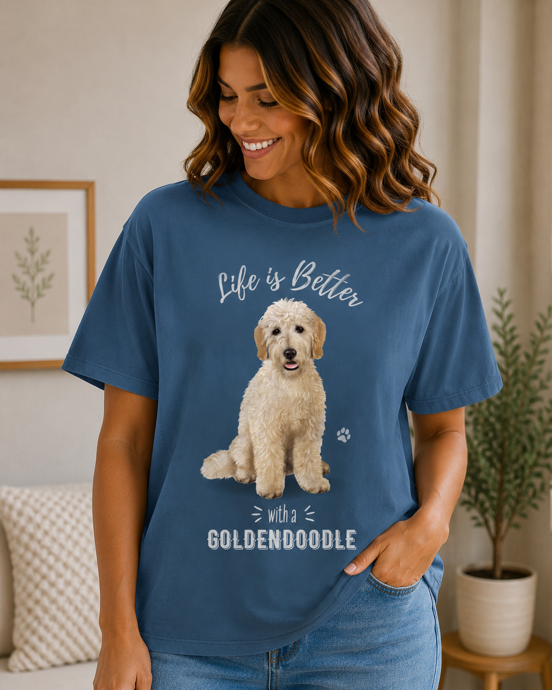 Goldendoodle Unisex 100% Cotton T-Shirt – Super Soft & Comfortable, XX-Large