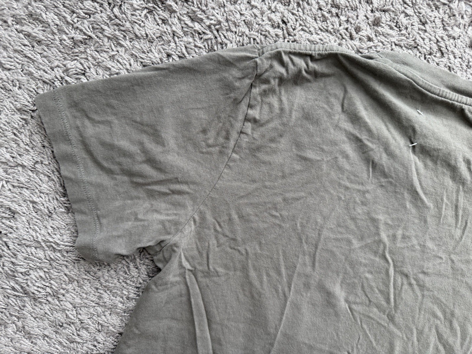 Maison Margiela T Shirt Crew Neck Short Sleeve Men’s Size Small Gray