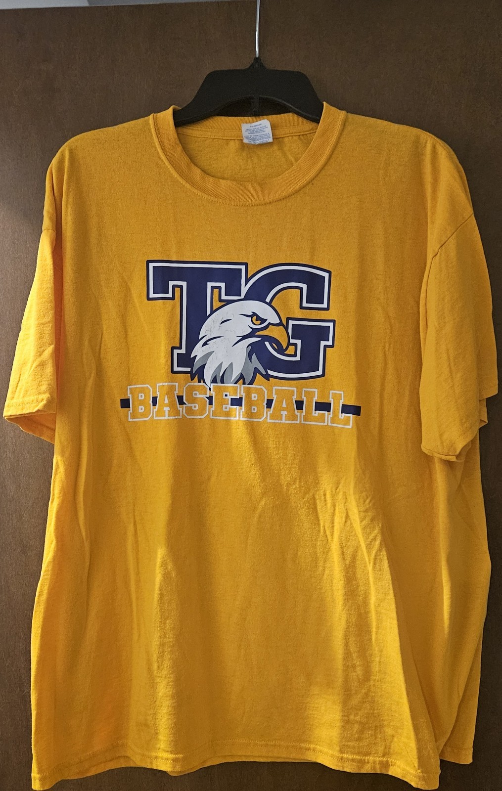 Totino Grace High School Eagles Baseball Toughness Togetherness T-Shirt XL