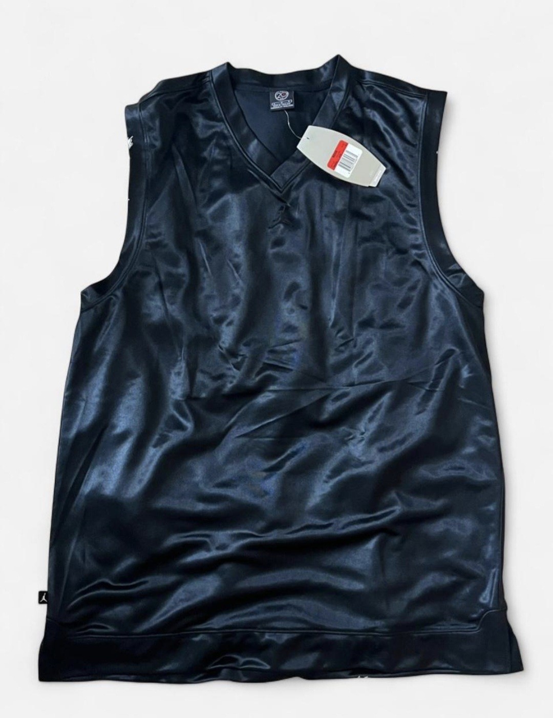 Nike Tank Top Jordan Sleeveless Dazzle Shiny Satin Large Mens