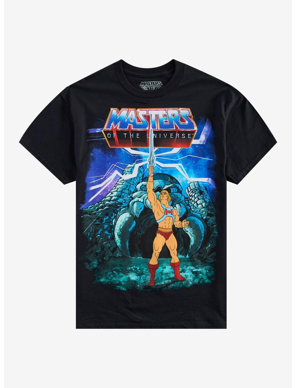 Masters Of The Universe He-Man Castle Grayskull T-Shirt