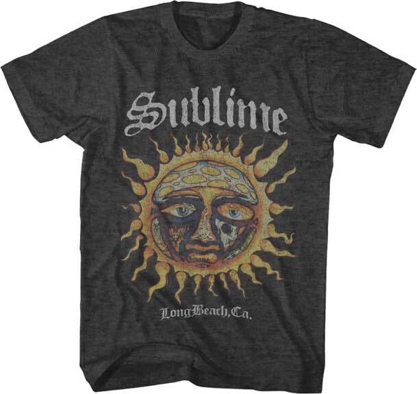 Sublime Sun Logo Men’s T-shirt – Brand New Heather Blend Shirt