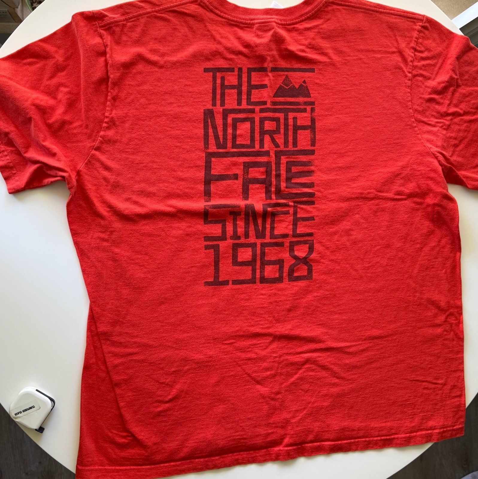 The North Face “Since 1968” Heritage Graphic Tee – Red – Men’s Size XL