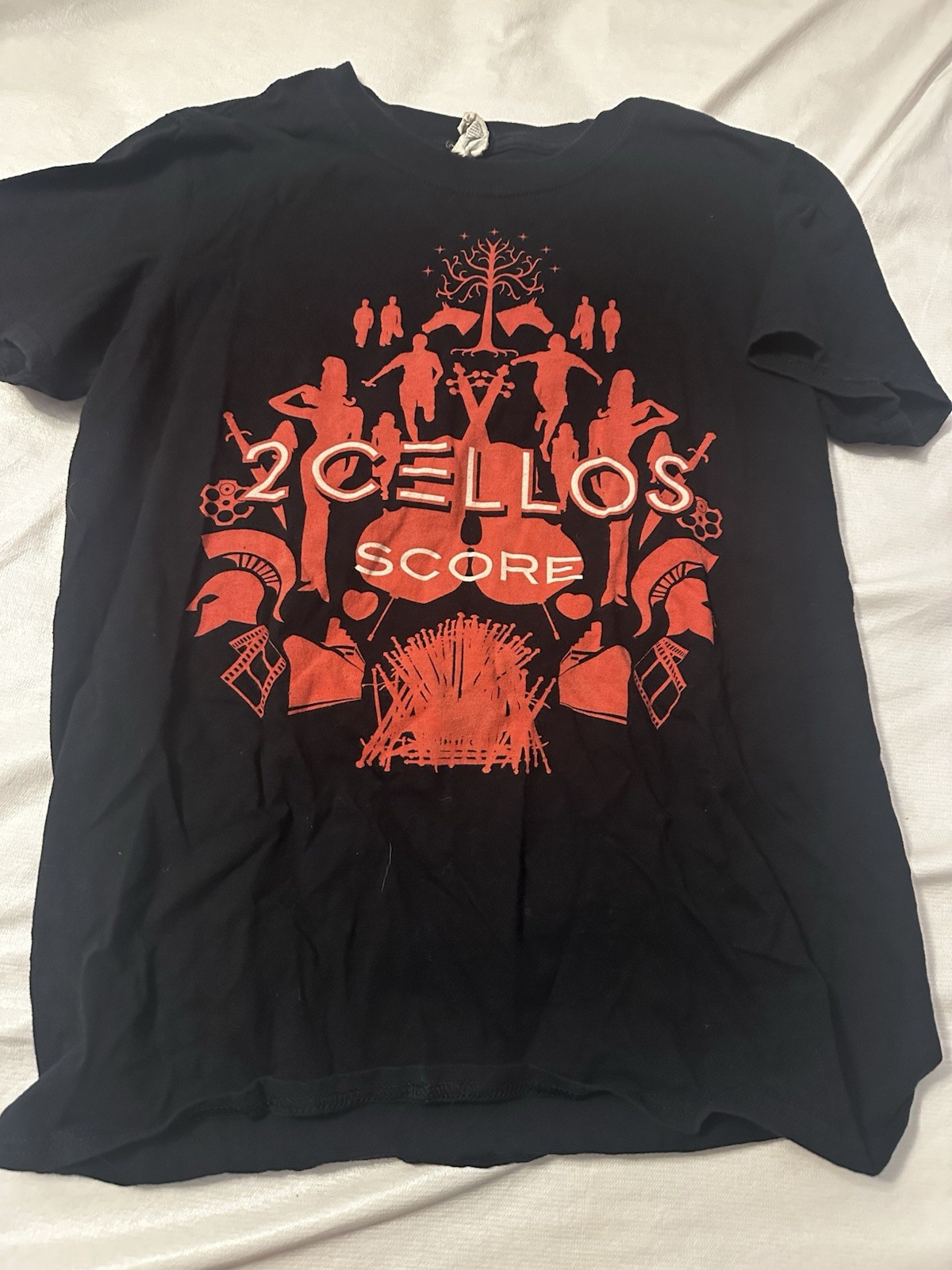 2 Cellos 2017-2018 Tour Shirt Size S